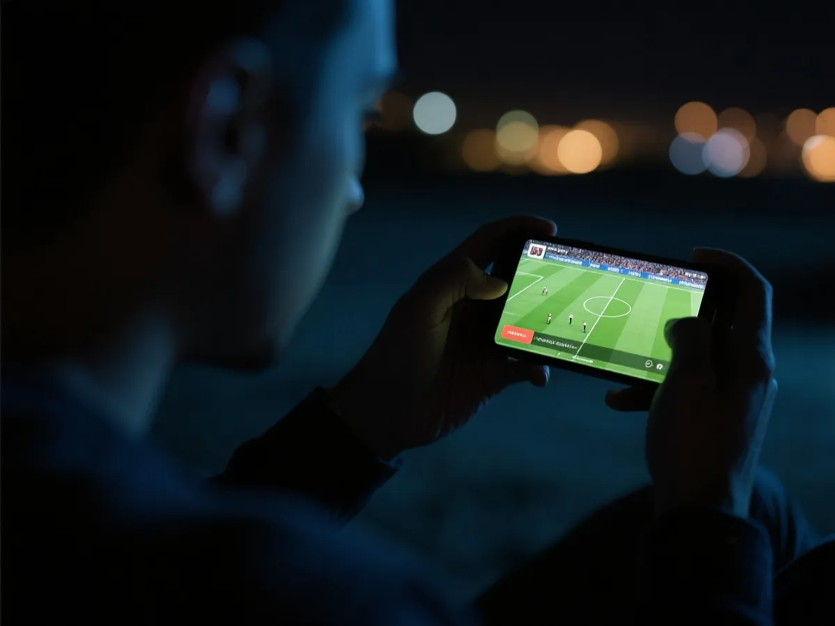 移动端观看足球赛事直播