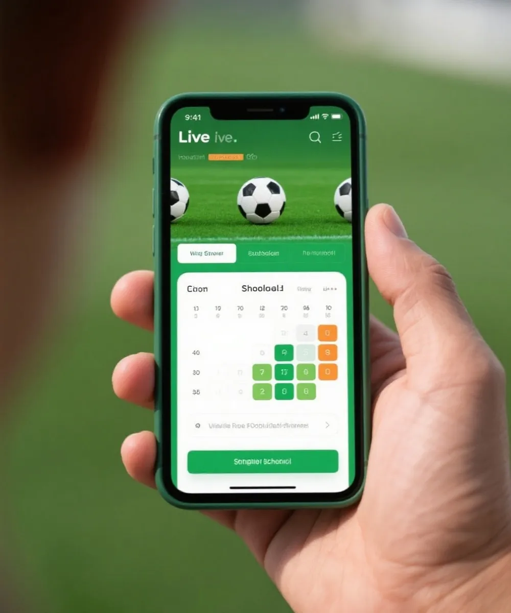 世界杯APP功能场景展示